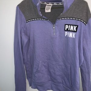 PINK quarter zip